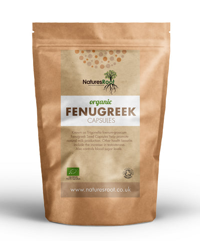 Organic Fenugreek Capsules - Natures Root